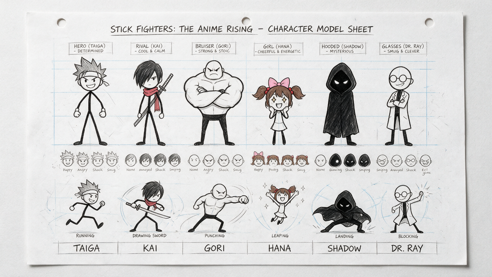 Character model sheet